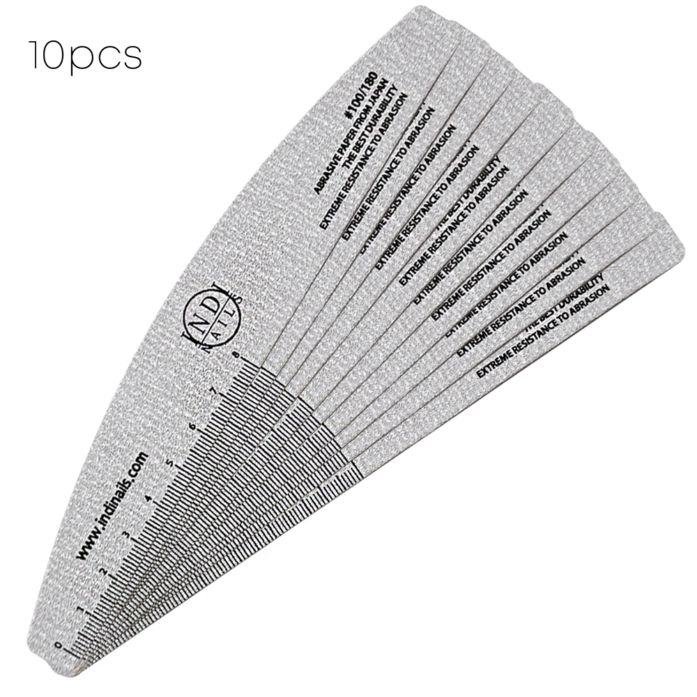 Deluxe premium Zebra Halfmoon file 180/100 - 10 pcs.
