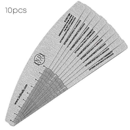 Deluxe premium Zebra Halfmoon file 180/100 - 10 pcs.
