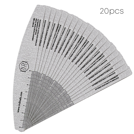 Deluxe premium Zebra Halfmoon file 180/100 - 20 pcs.