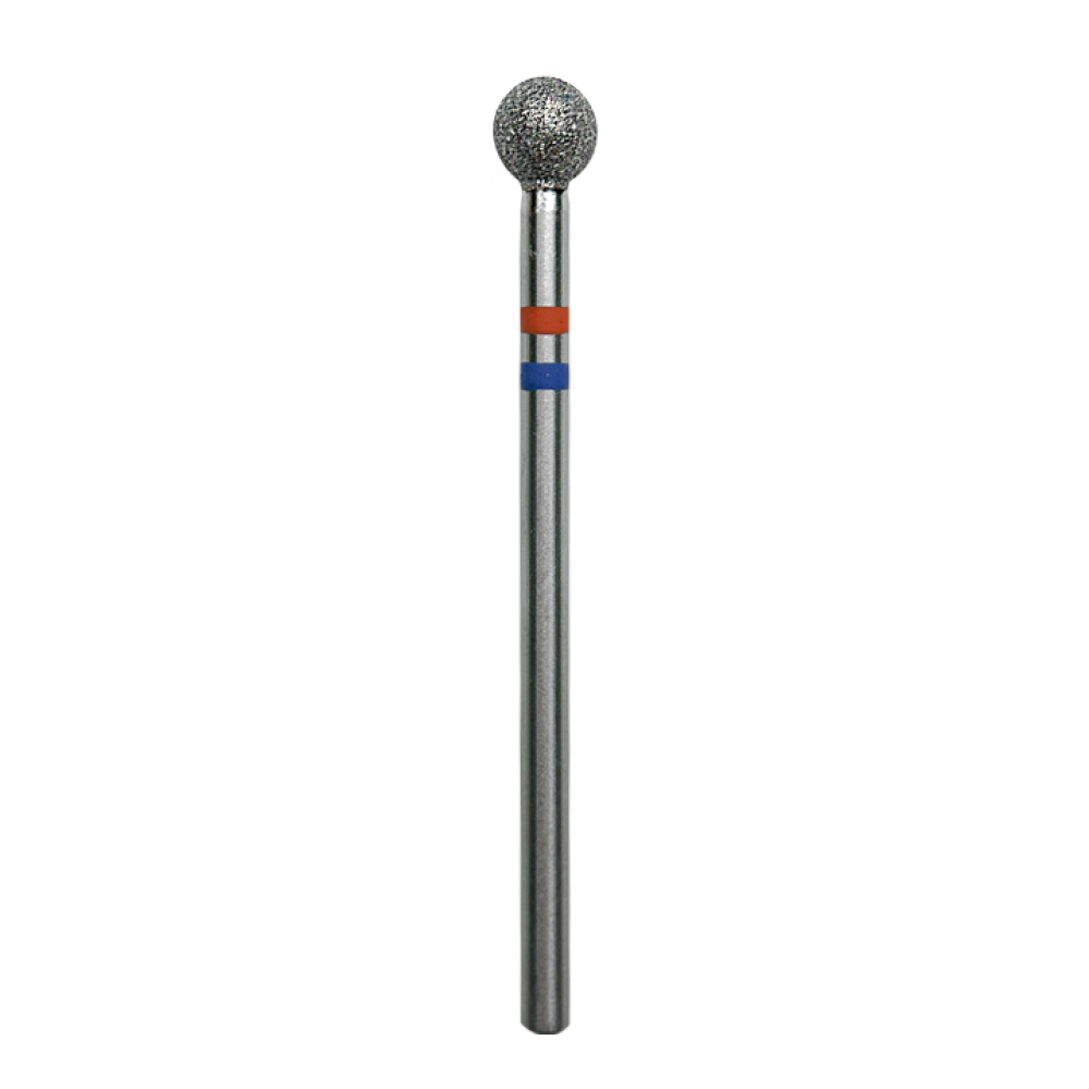 NEW ! Diamond drill Mixed Grit ball  red & blue - 5mm