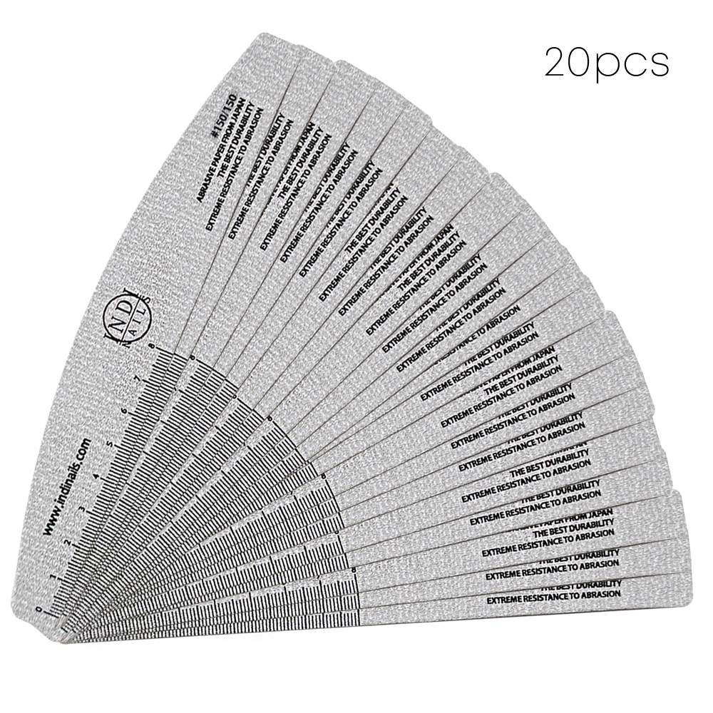 Deluxe premium Zebra Halfmoon file 150/150 - 20 pcs