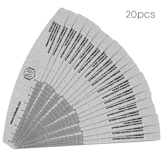 Deluxe premium Zebra Halfmoon file 150/150 - 20 pcs