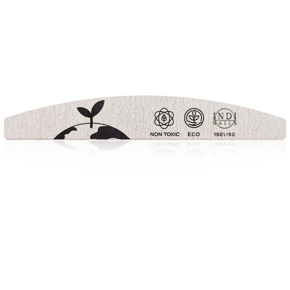 ECO Non-Toxic Halfmoon nail file 150 /150 - 1 pcs.