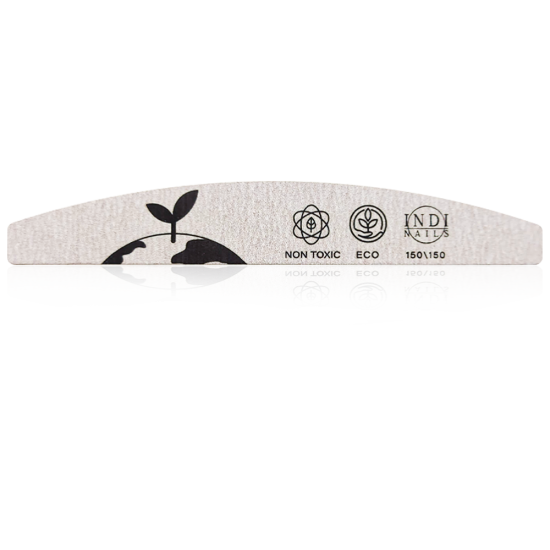 ECO Non-Toxic Halfmoon nail file 150 /150 - 1 pcs.