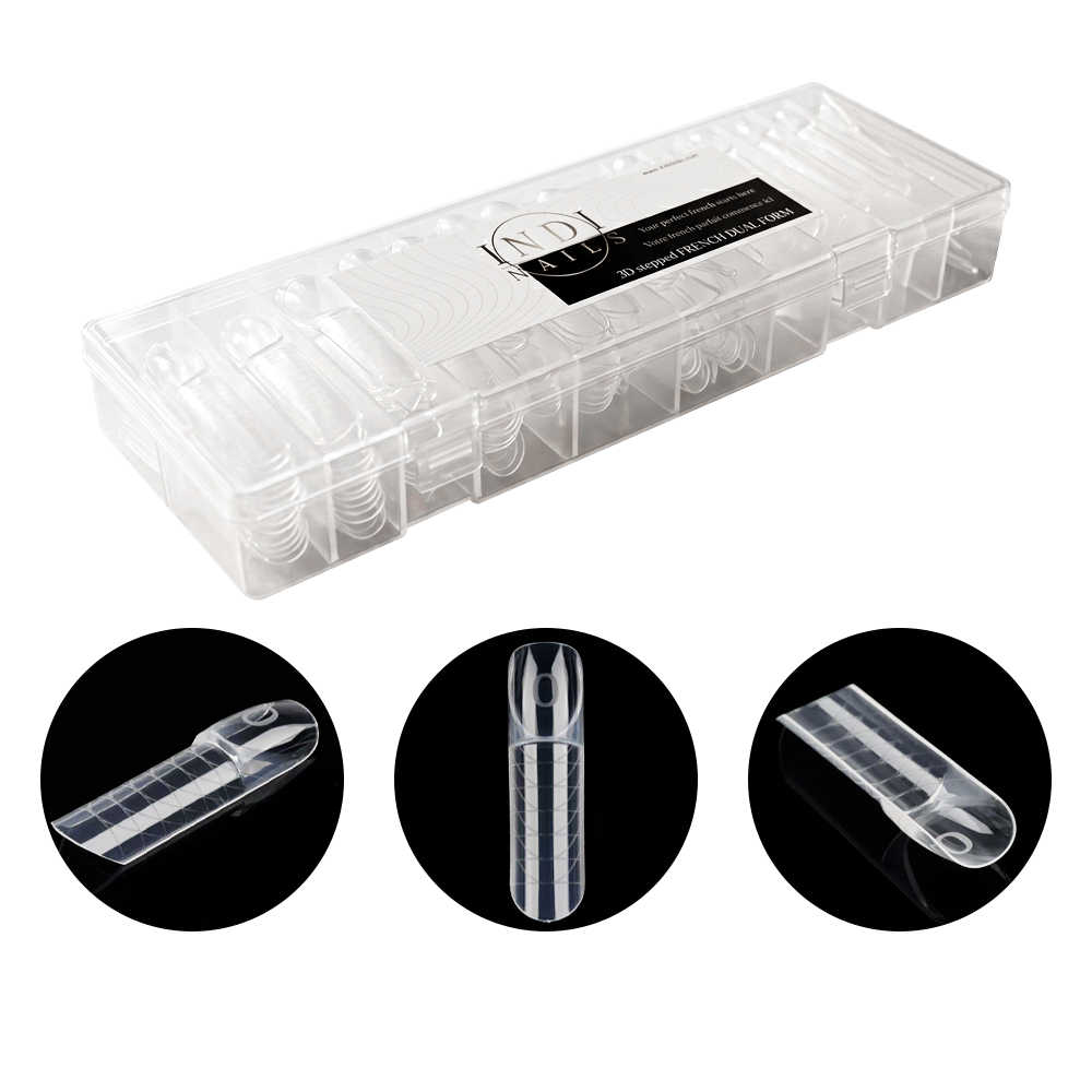 3D stepped FRENCH DUAL FORM - BOX 150PCS