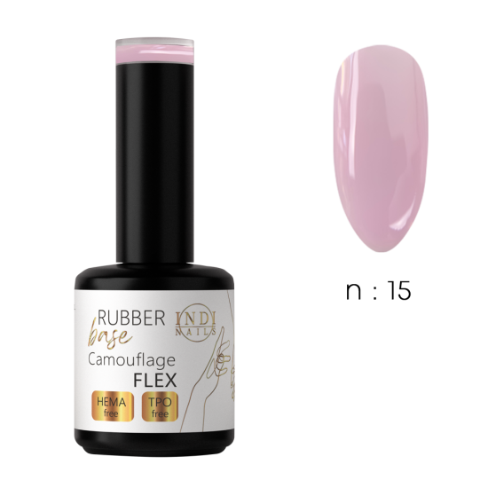 Rubber base flex TPO & HEMA free 15ml  - 15