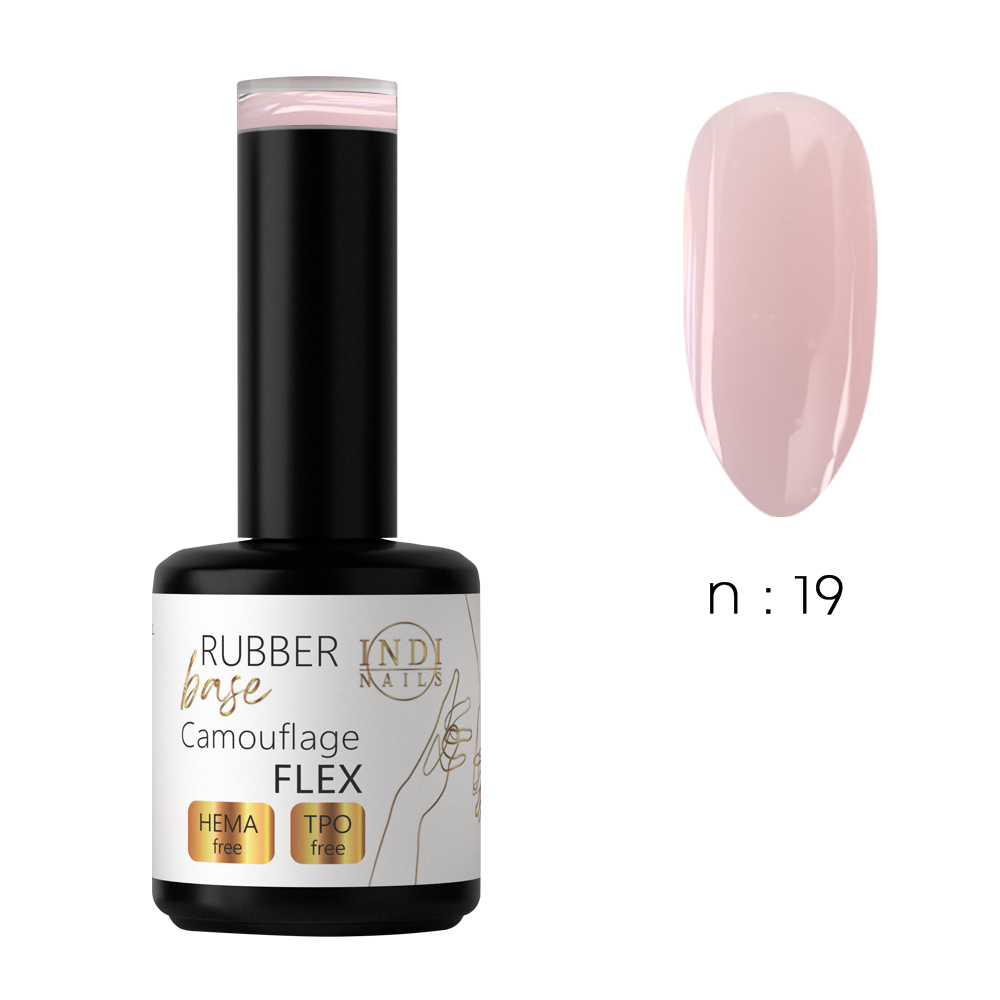 Rubber base flex TPO & HEMA free 15ml - 19