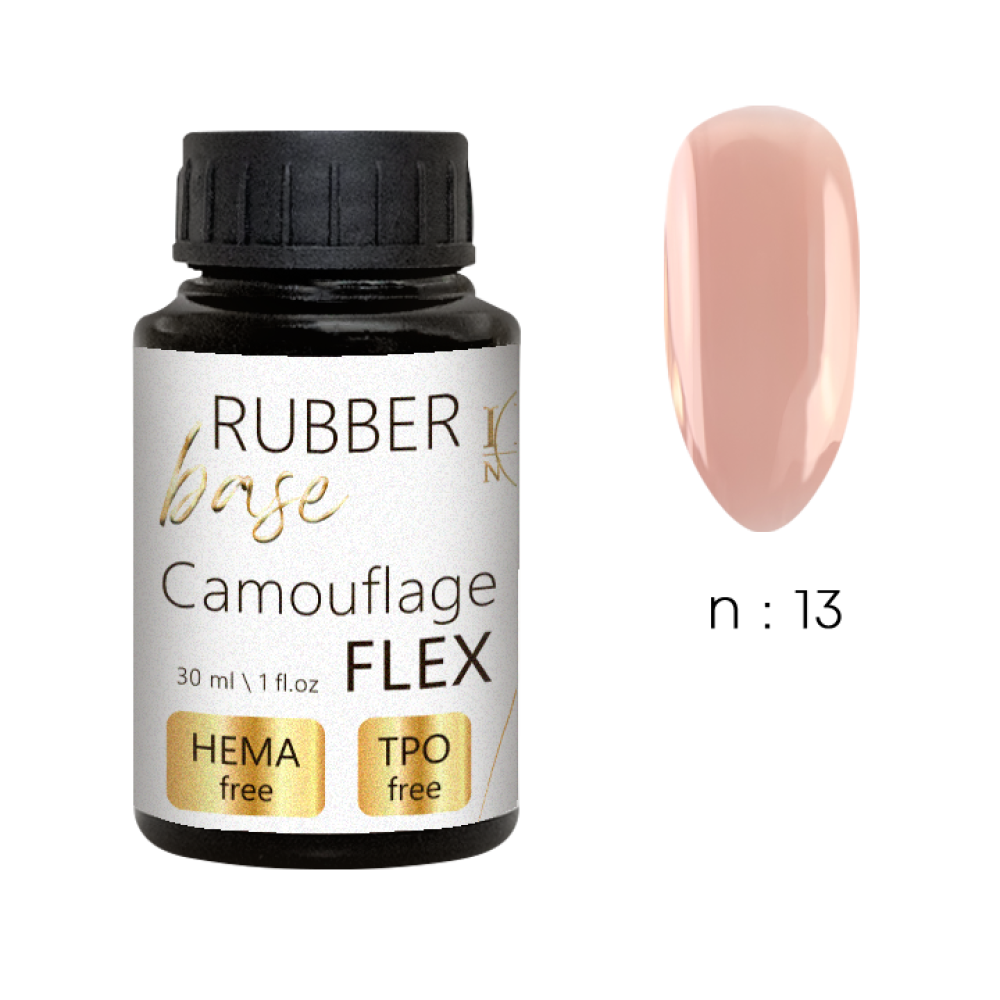 Rubber base flex  TPO & HEMA free 30ML - 13.
