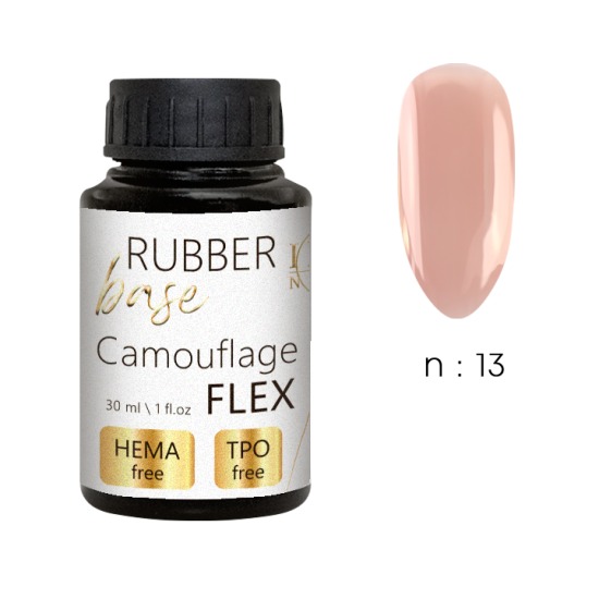 Rubber base flex  TPO & HEMA free 30ML - 13.