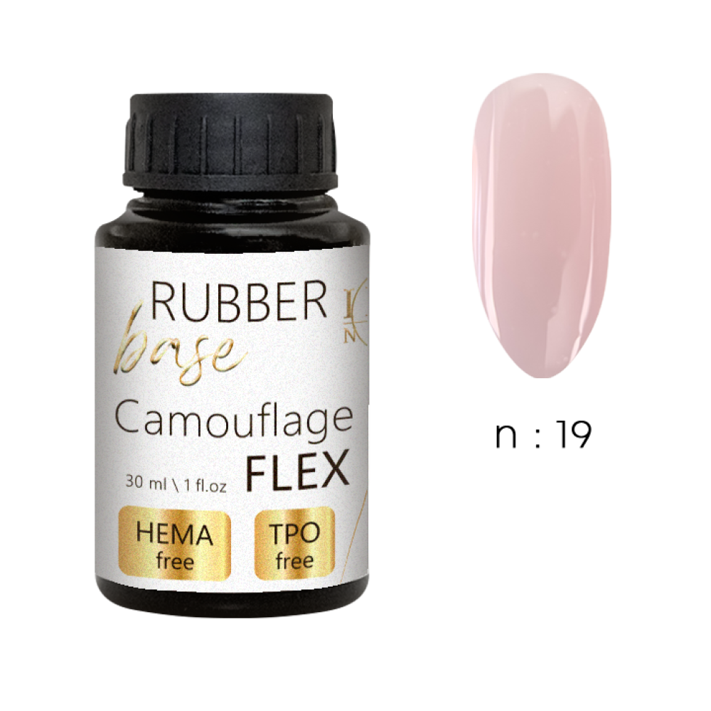 Rubber base flex  TPO & HEMA free 30ML - 19.