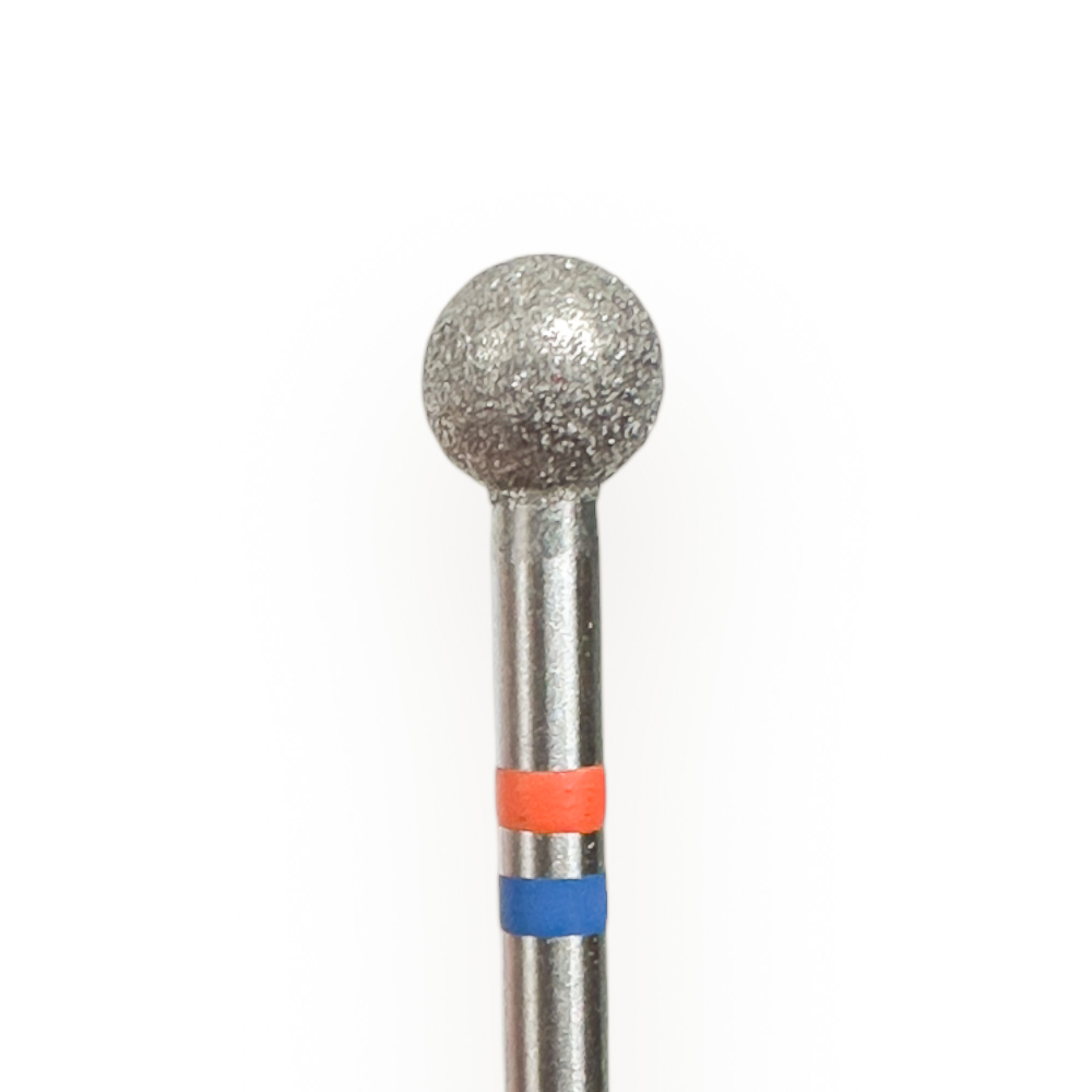 NEW ! Diamond drill Mixed Grit ball  red & blue - 5mm