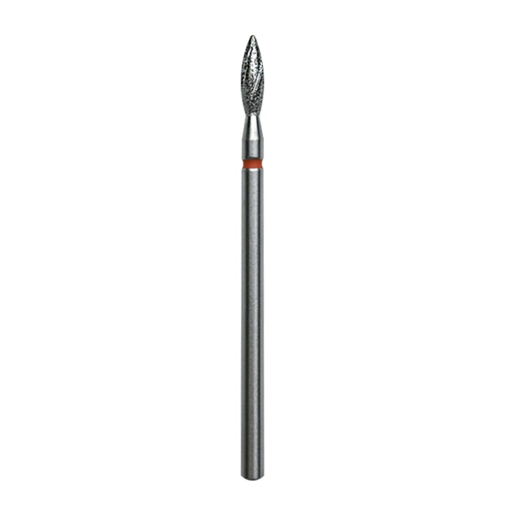 NEW ! Diamond Textured Flame drill RED - 2