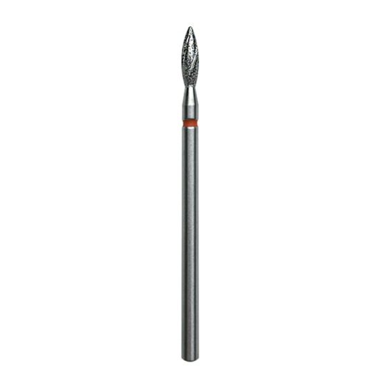 NEW ! Diamond Textured Flame drill RED - 2