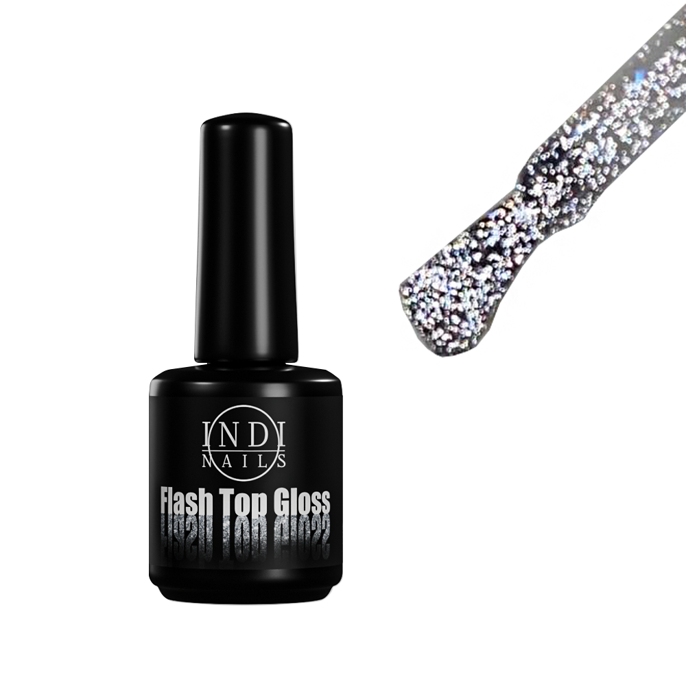 Flash Top Gloss (reflective) SILVER - 15ml 