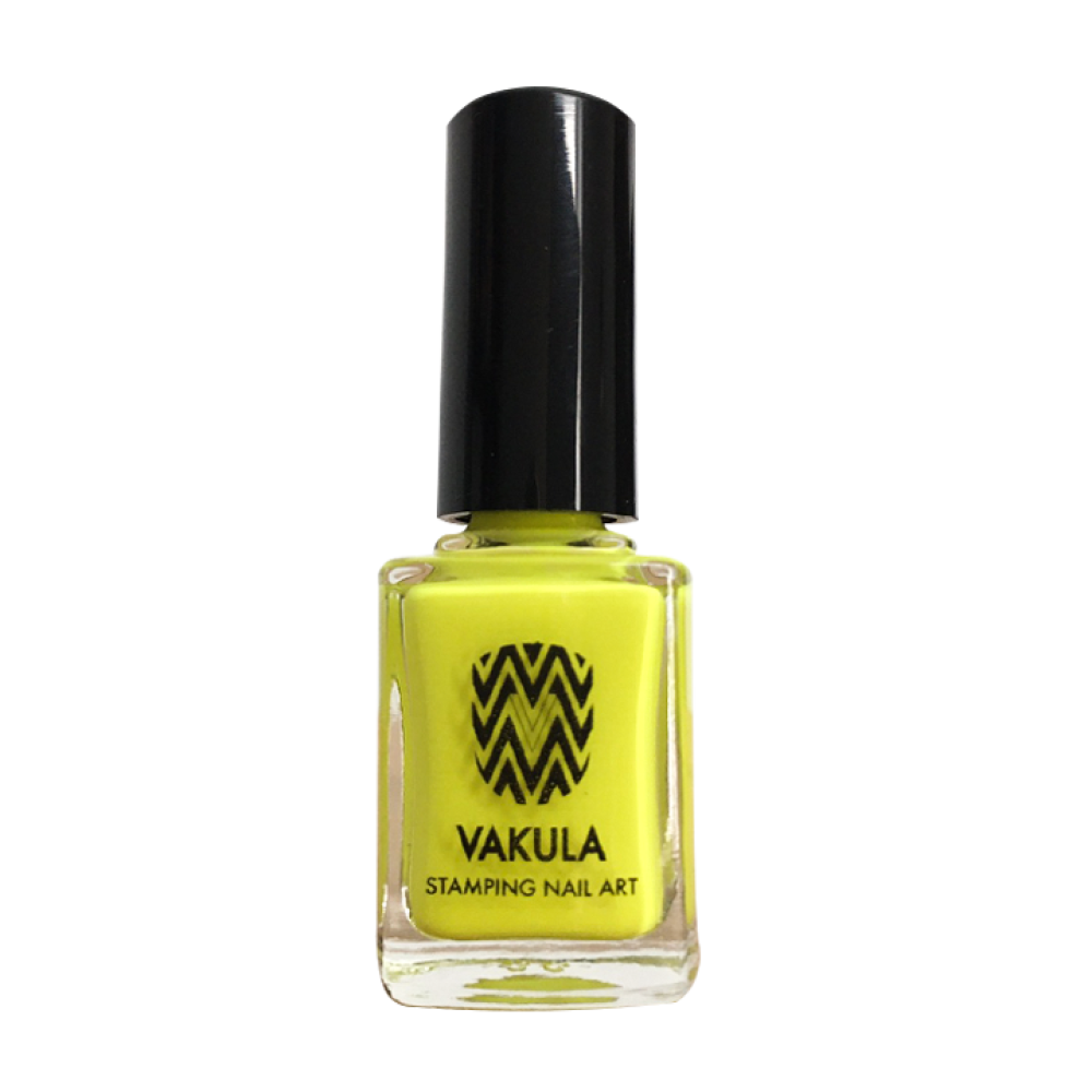 STAMPING NAIL ART LAK  - YELLOW