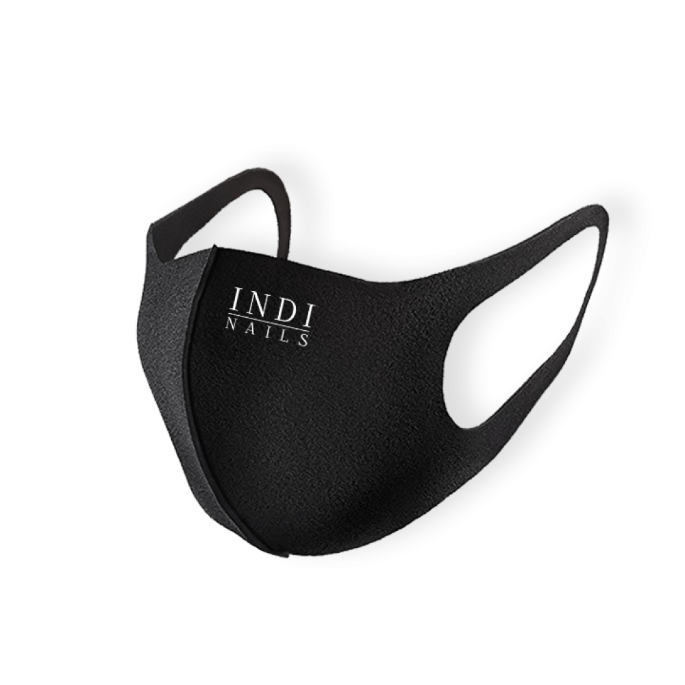 Face mask pitta - black ( lNDI NAILS )