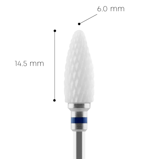 Ceramic zirconia BLUE