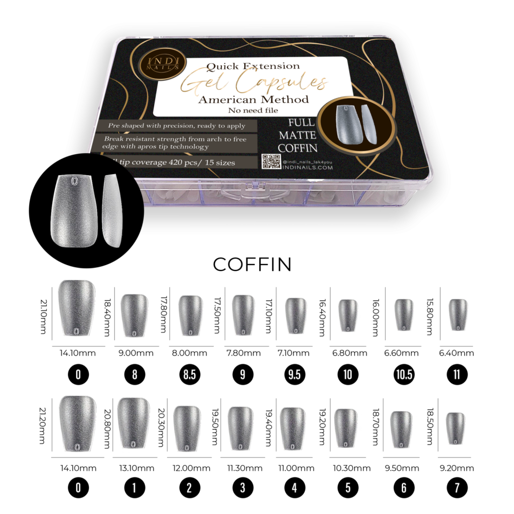 Gel capsules COFFIN