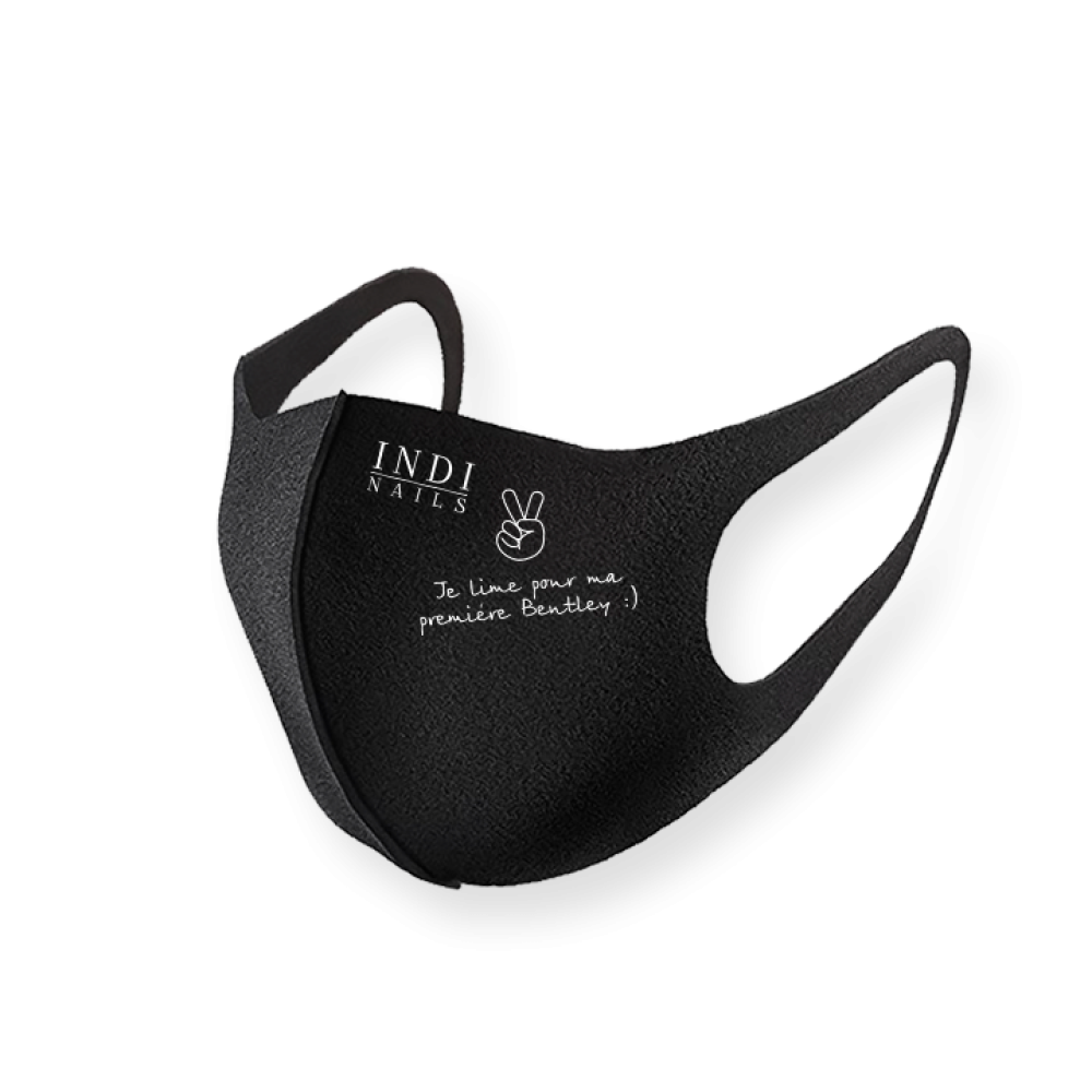 Face mask pitta - black (logo Bentley )