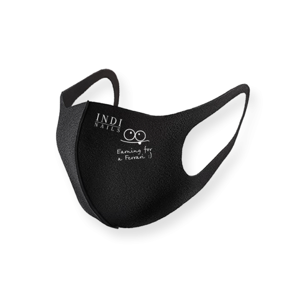 Face mask pitta - black (logo Ferrary )