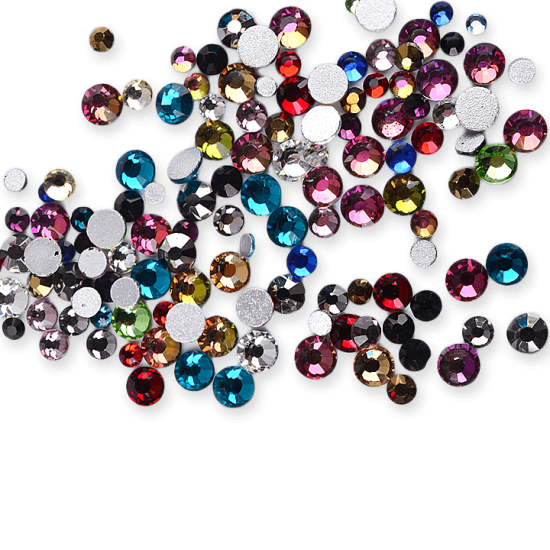 Strass mixed multicolor-SS3-SS12