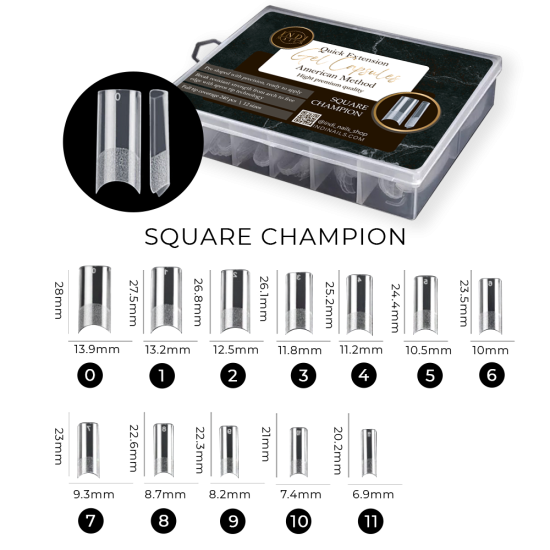 Square CHAMPION - 240pcs
