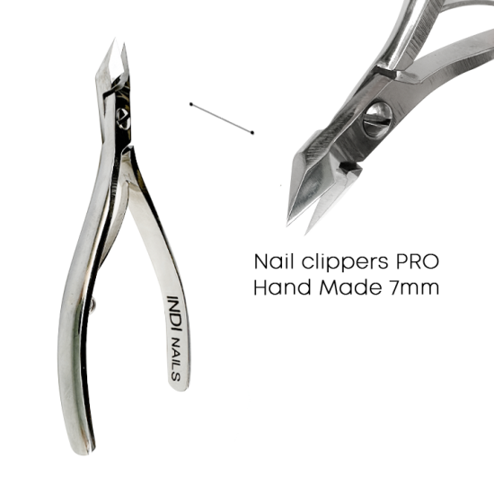 PROFESSIONAL Nail clippers 7mm HAND MADE - 09