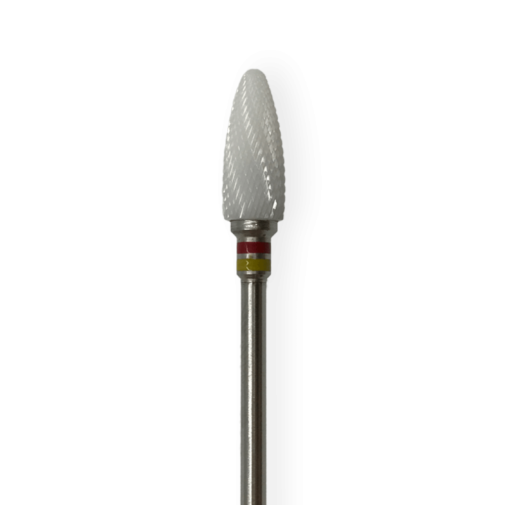 Drill double zirconia ceramic red & yellow