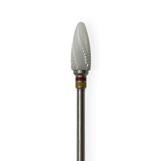Drill double zirconia ceramic red & yellow