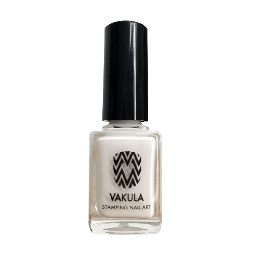 STAMPING NAIL ART LAK - WHITE
