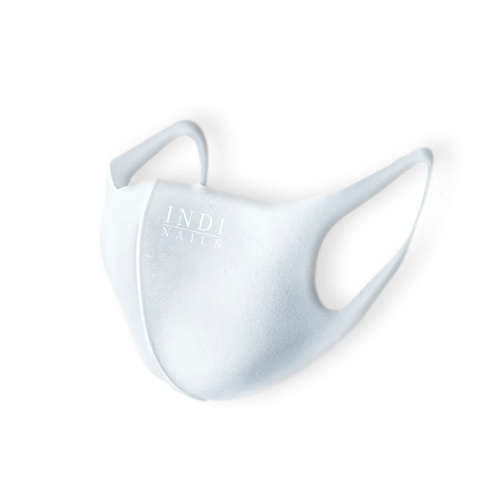 Face mask pitta - white ( INDI NAILS )