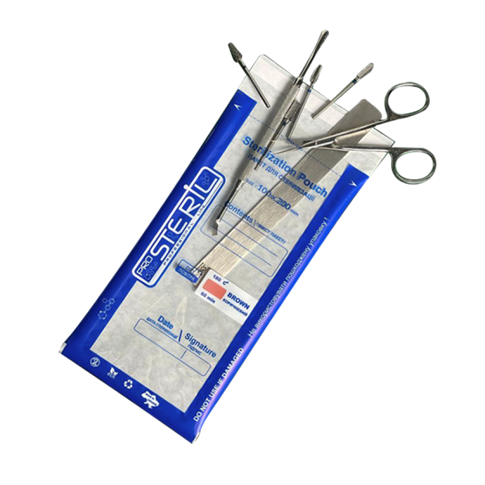 Sterilization Pouch - transparent  100pcs
