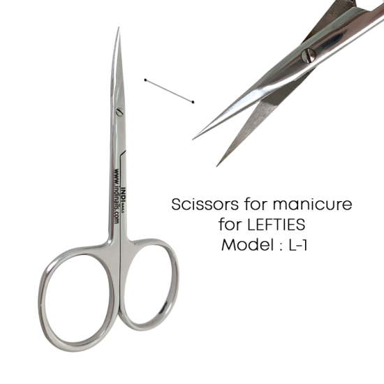 Scissors for manicure ( gauche, left,linke )L1 - 11