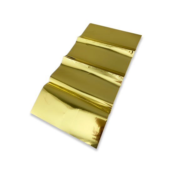 Gold foil -12x25sm