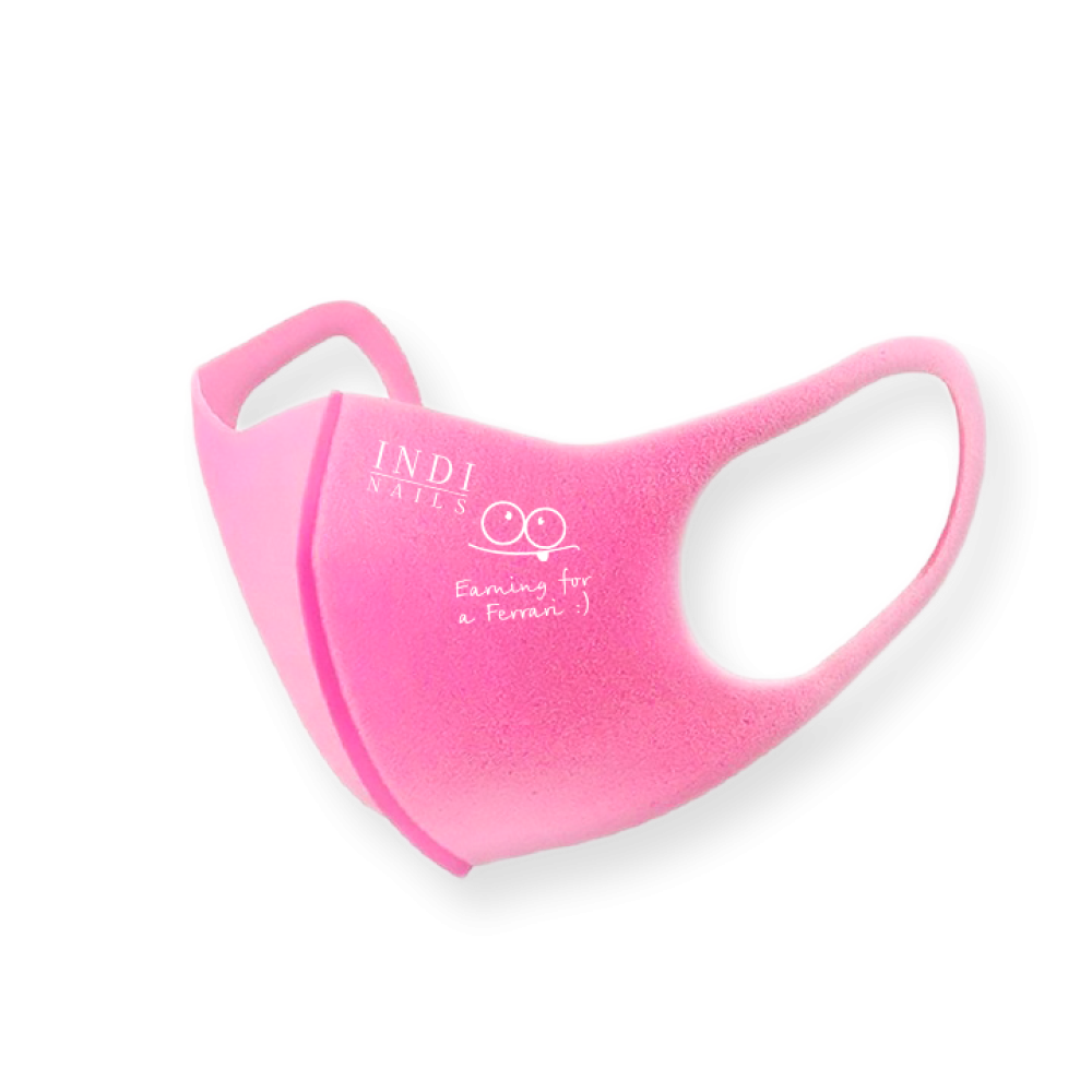 Face mask pitta - pink (logo Ferrari )